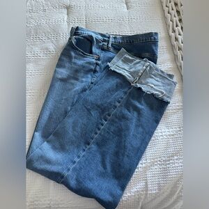 Gap cuffed jeans
